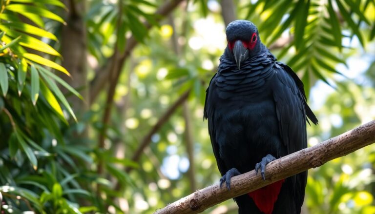 Black Palm Cockatoo: Australia’s Majestic Rainforest Bird