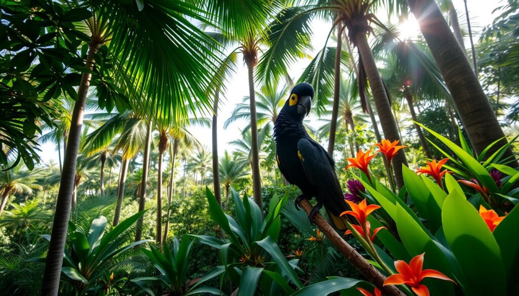 black palm cockatoo habitat