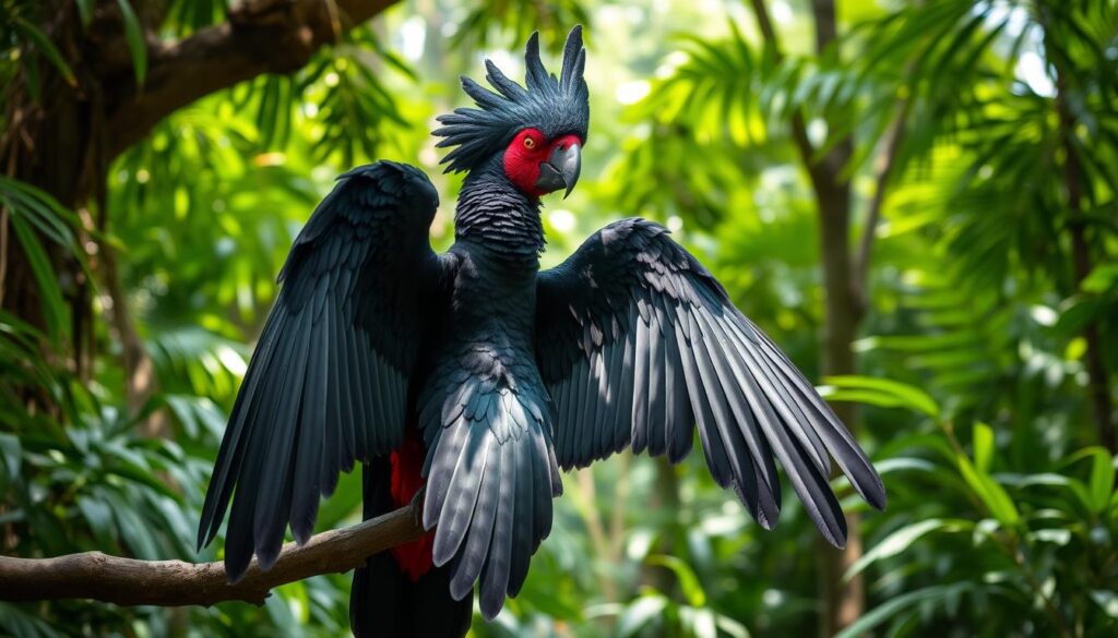 black palm cockatoo size