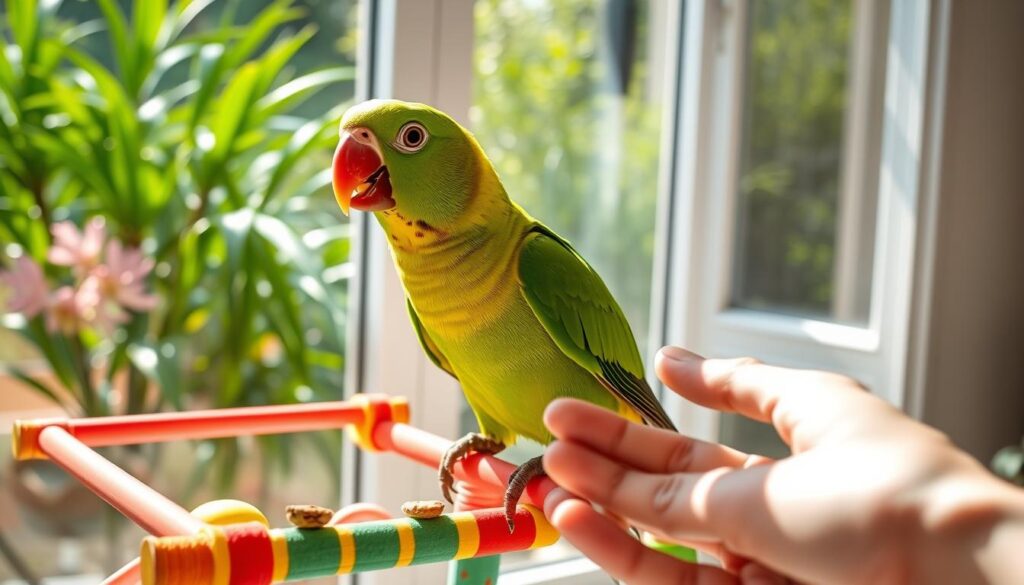 jenday conure training