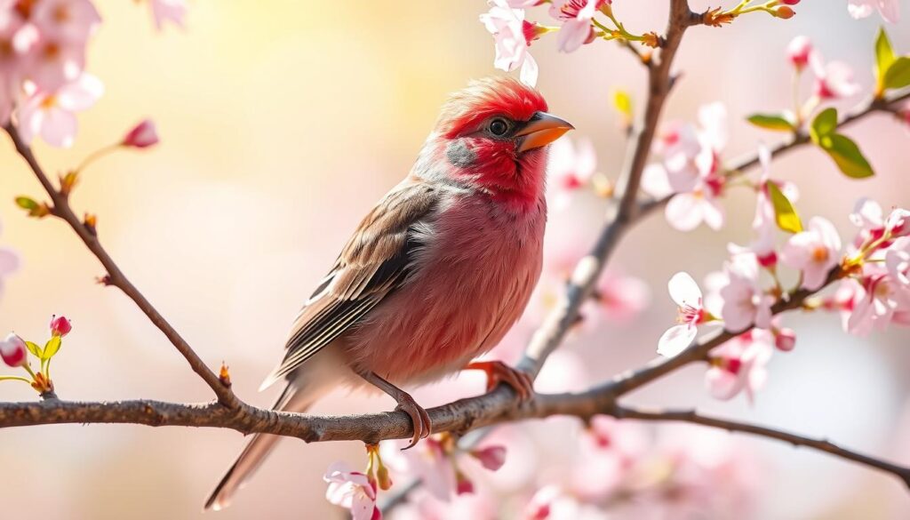 rose finch bird