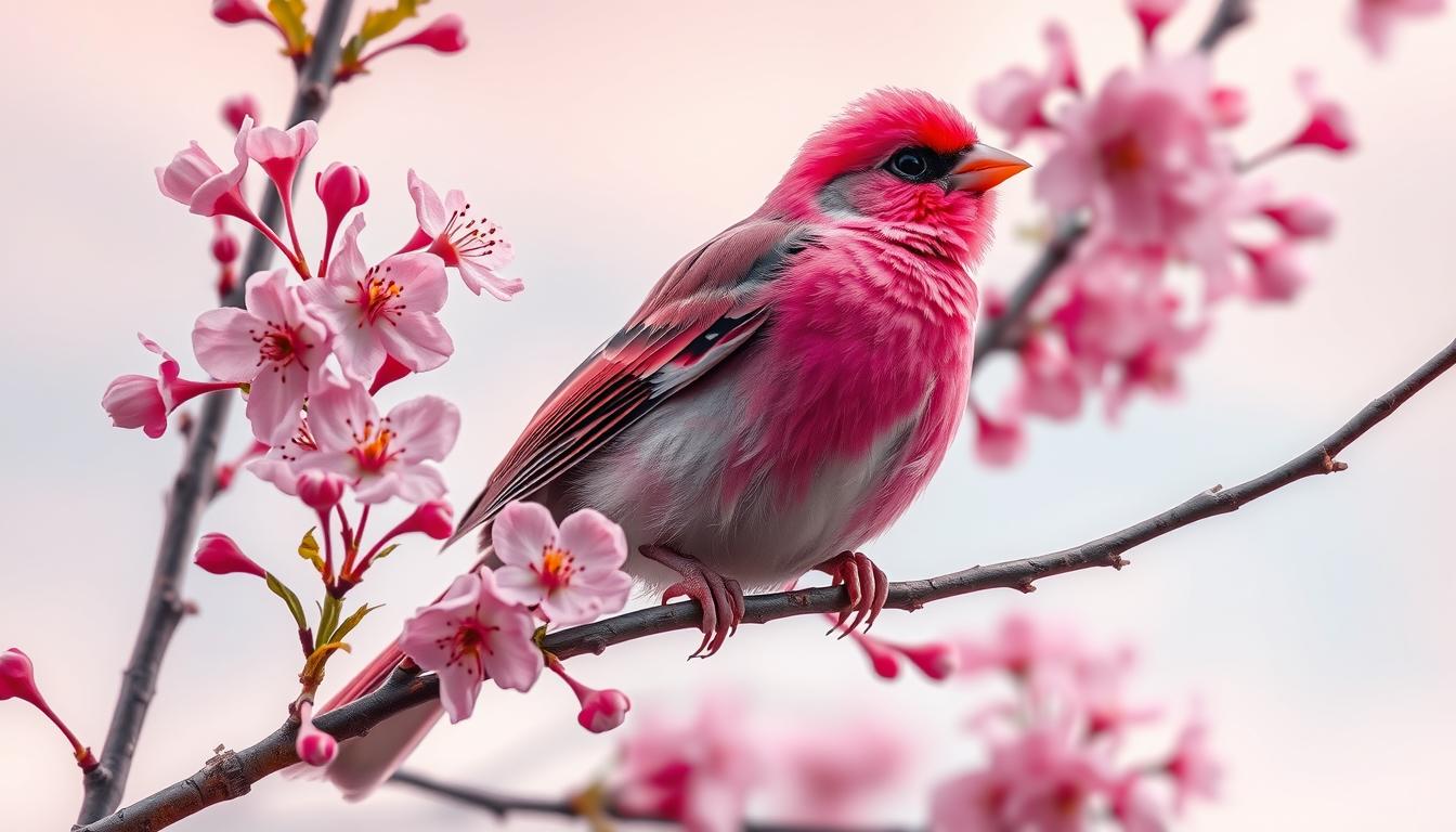 rose finch bird