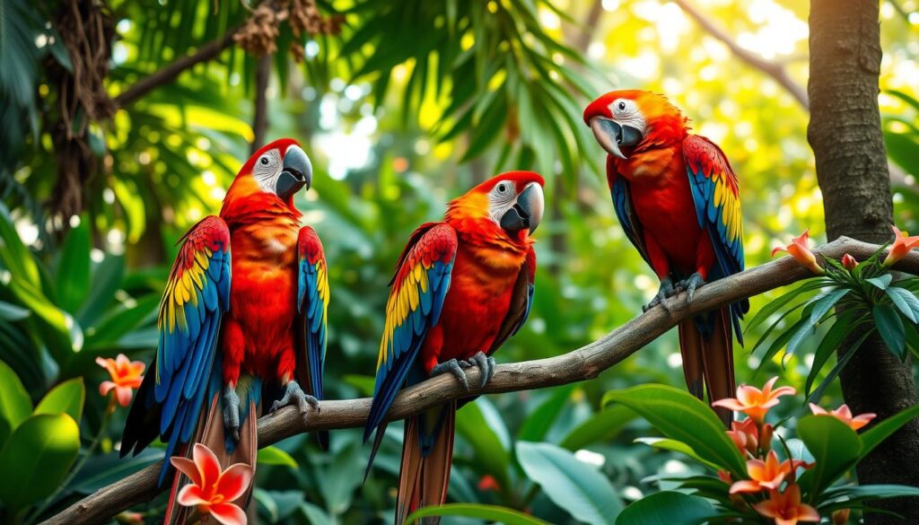 scarlet macaw facts