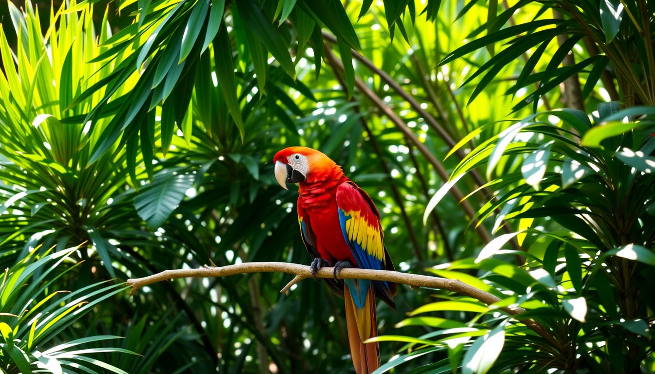 scarlet macaw