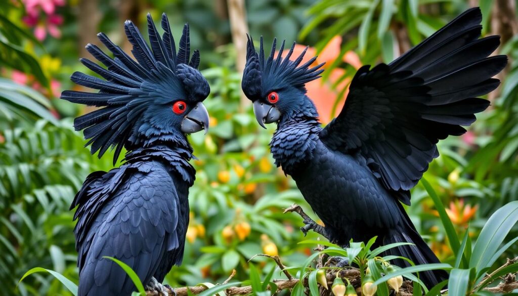 black palm cockatoo behavior