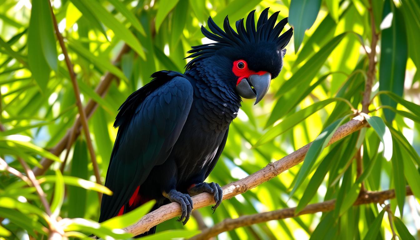 black palm cockatoo