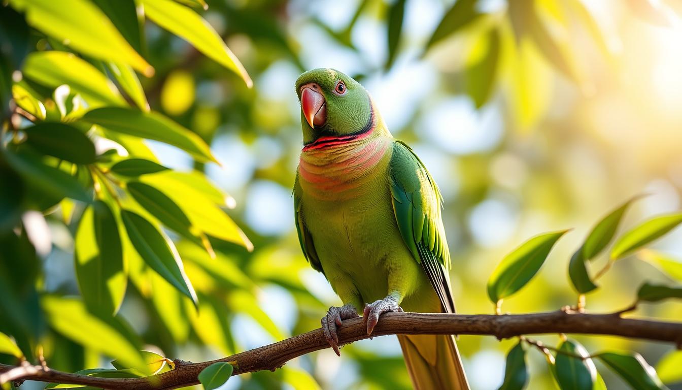 Rose-Ringed Parakeet