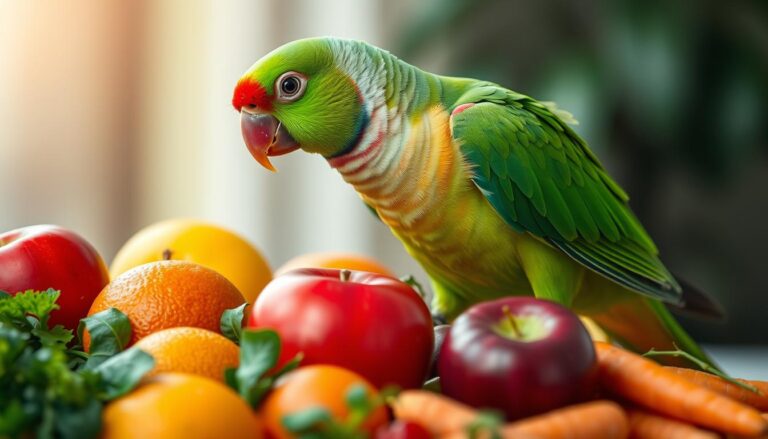 Diet of Rose-Ringed Parakeet